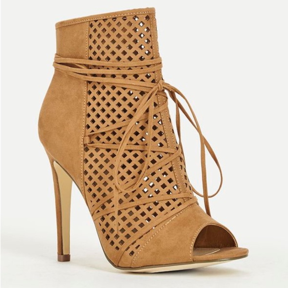 JustFab- Sexy Faux Suede booties